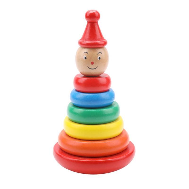 Baby Early Educational Toys-Rainbow Tower SnugBubs Australia
