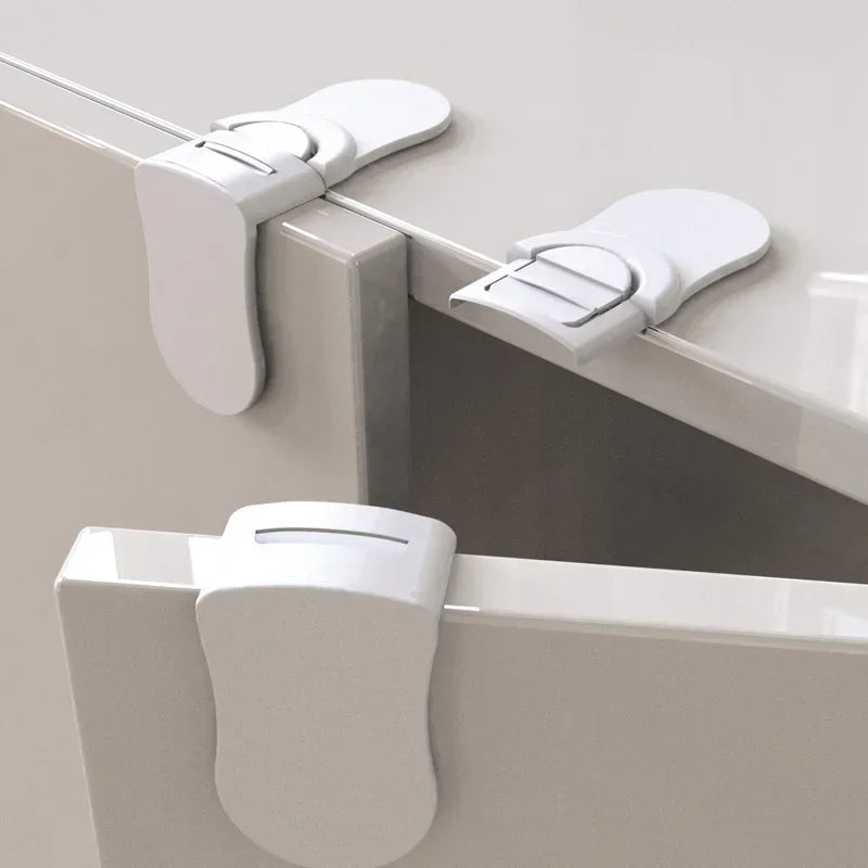 10PCS Children Safety Drawer Locks SnugBubs Australia