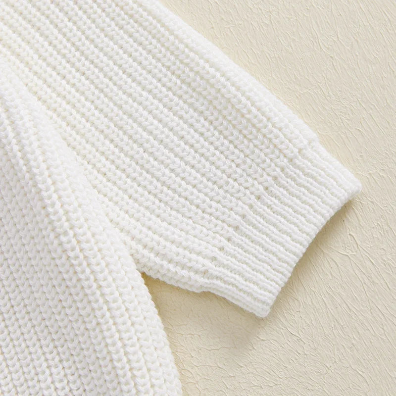 Crew Neck Baby Girl Pullover SnugBubs Australia