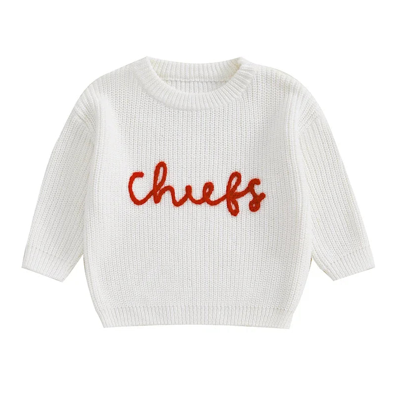 Crew Neck Baby Girl Pullover SnugBubs Australia