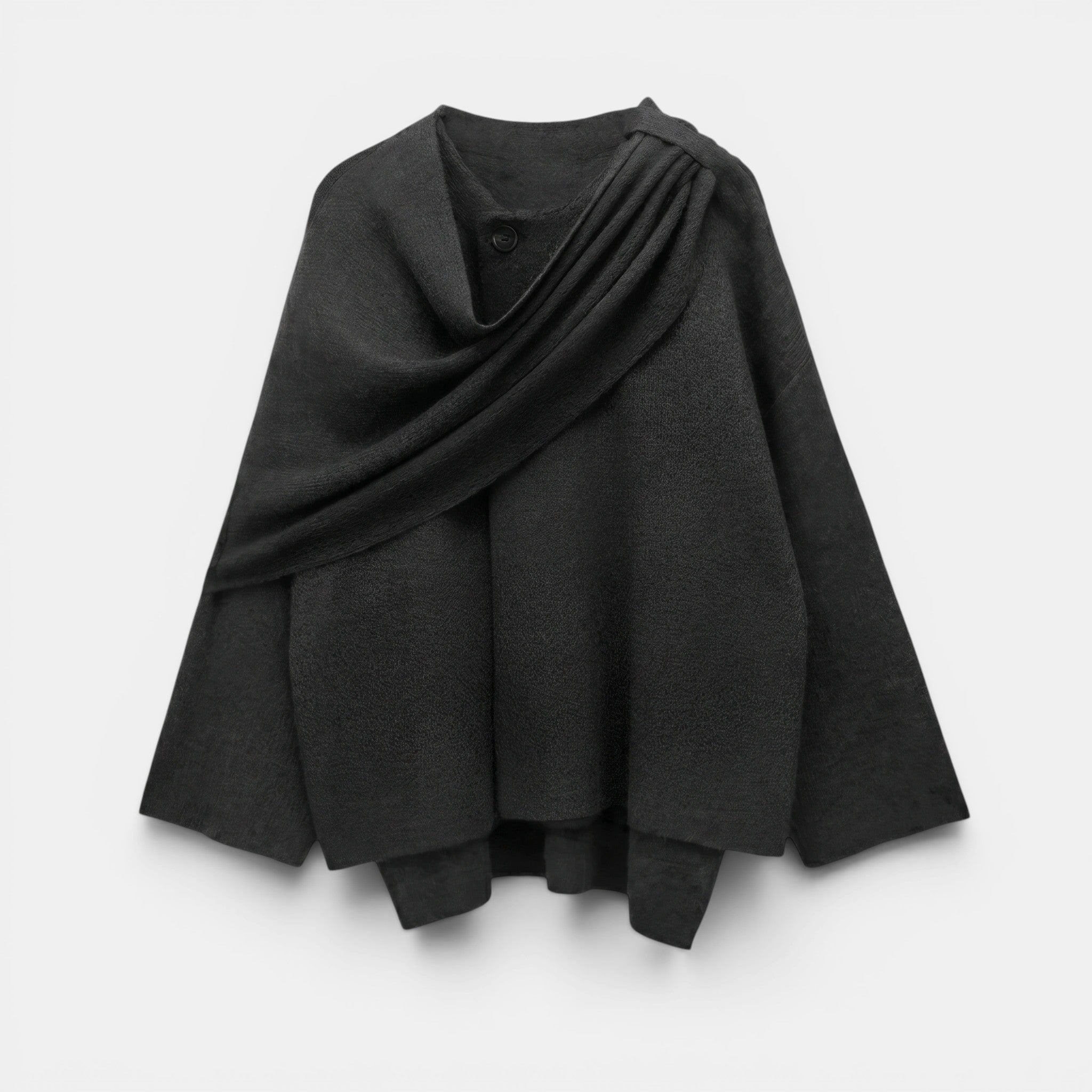Women's Relaxed Fit Draped Cape Sweater SnugBubs Australia