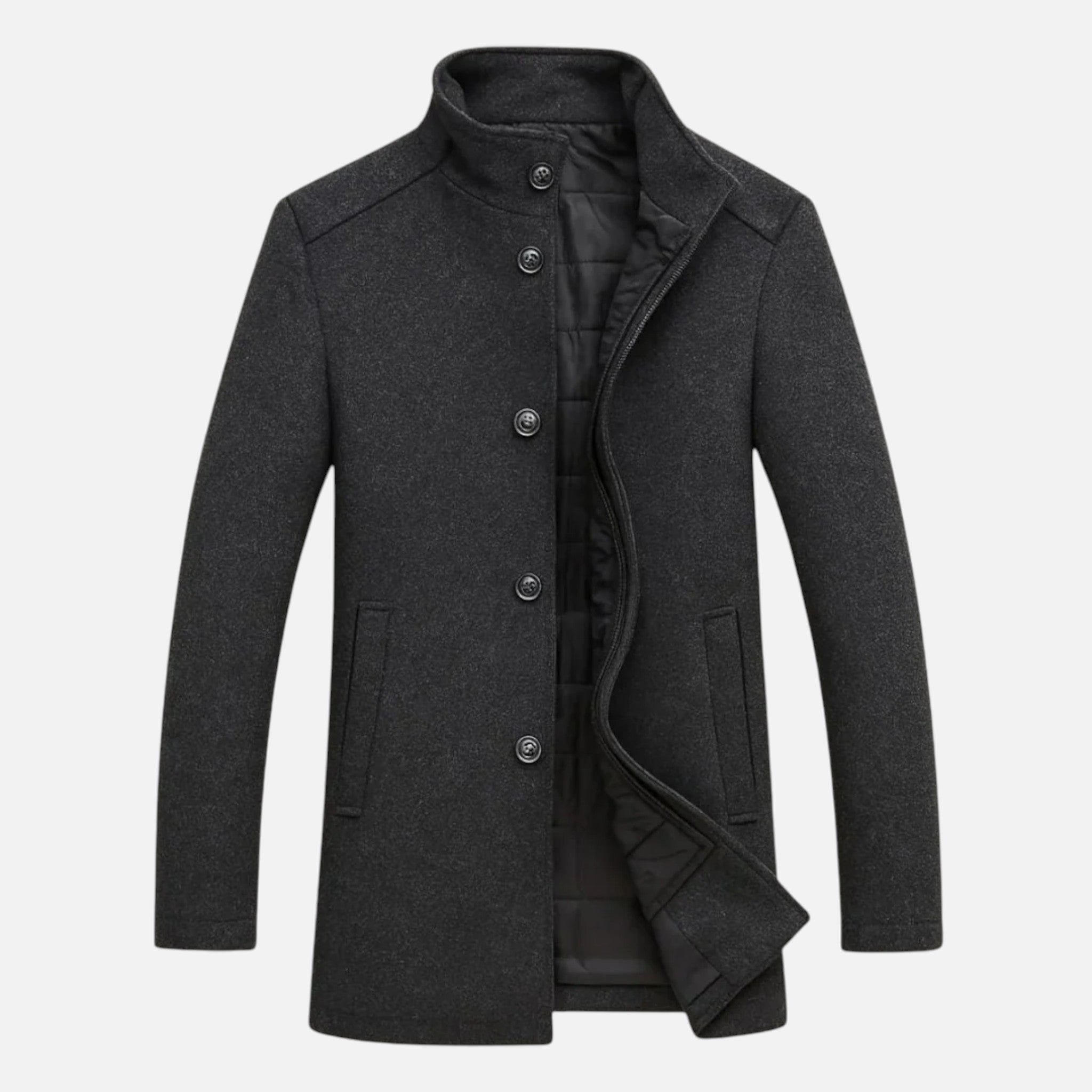 Heritage Wool-Blend Men’s Classic Overcoat SnugBubs Australia
