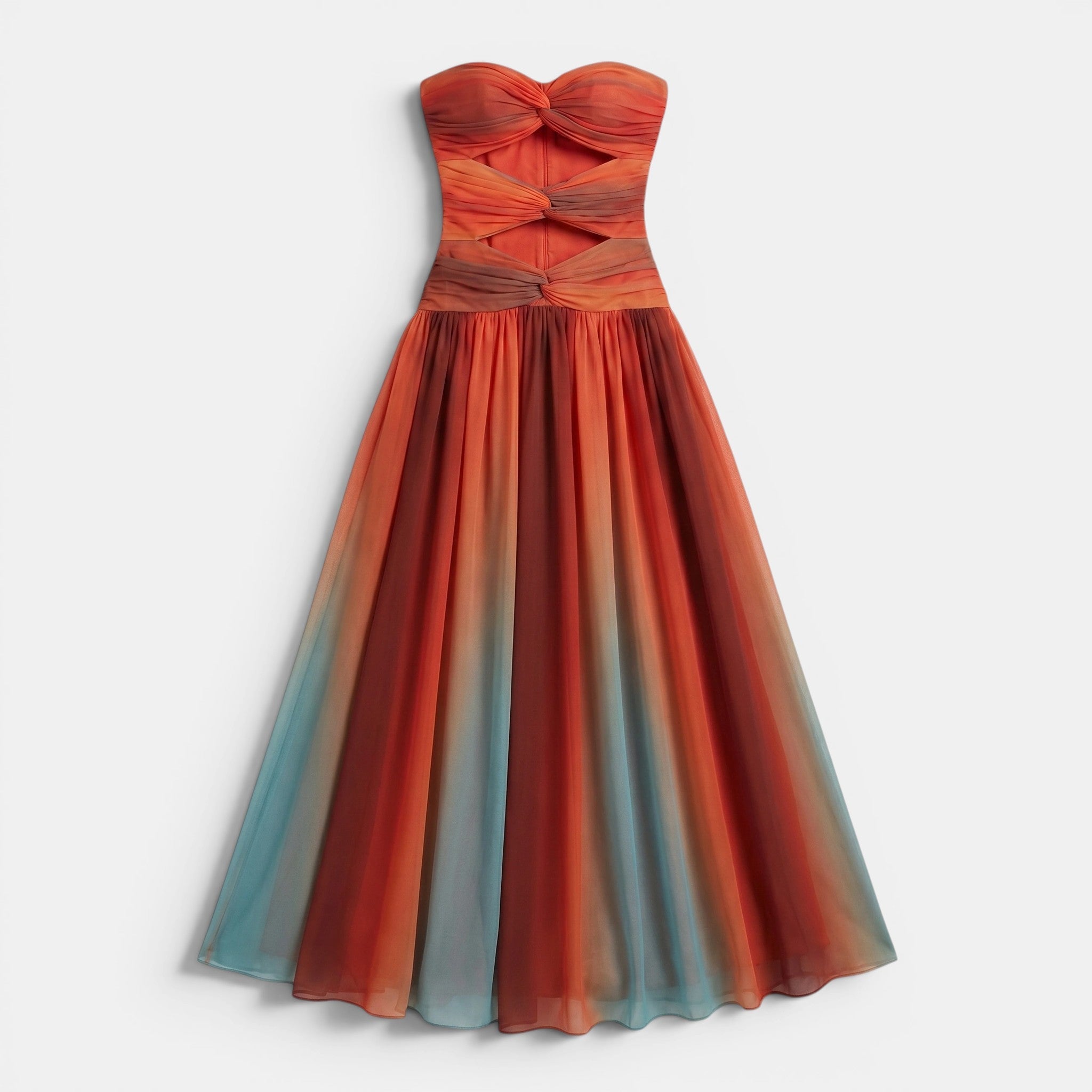 Women's A Line Maxi Dress Strapless Evening Party Dress SnugBubs Australia