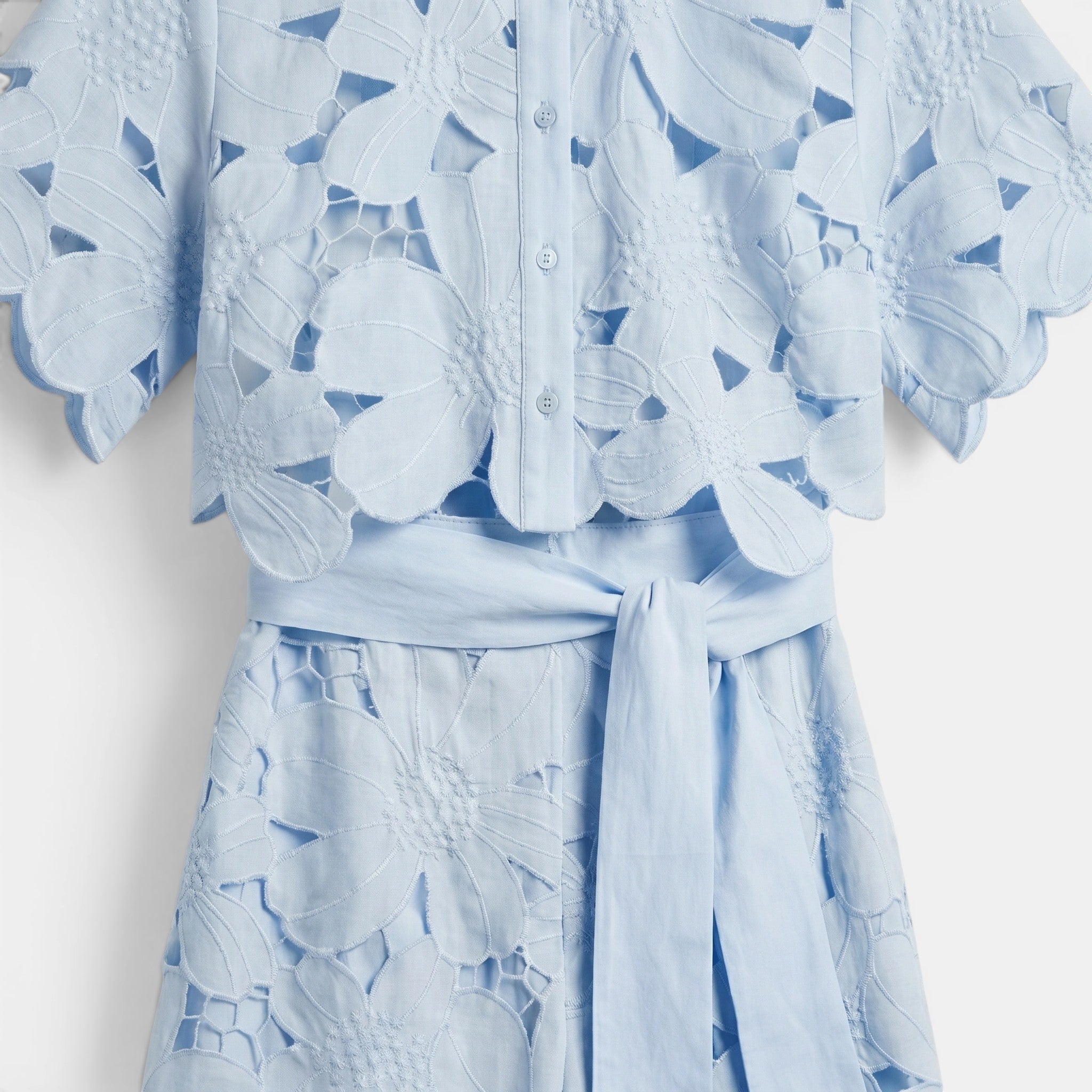 Women's Floral Cut Out Two Piece Set Elegant Summer Outfit SnugBubs Australia
