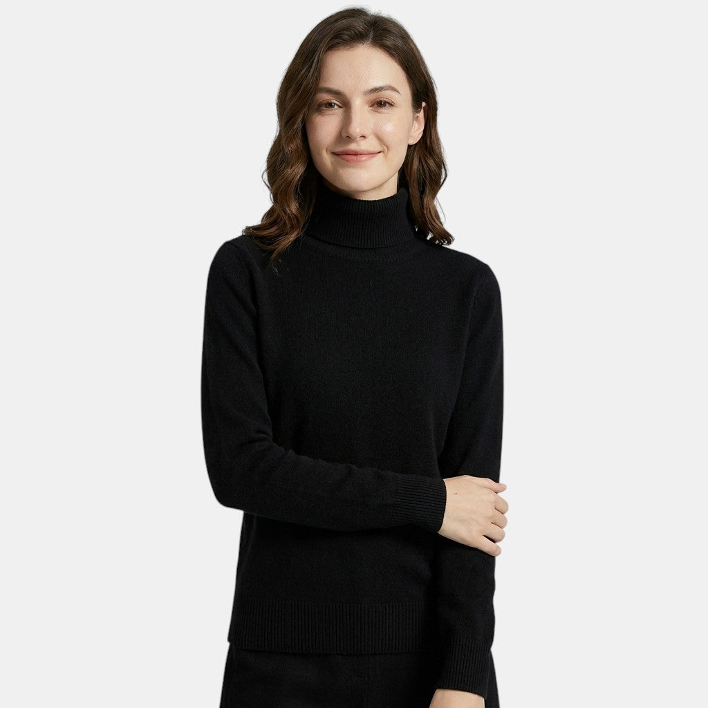 Women's Long Sleeve Turtleneck Sweater SnugBubs Australia