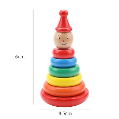 Baby Early Educational Toys-Rainbow Tower SnugBubs Australia