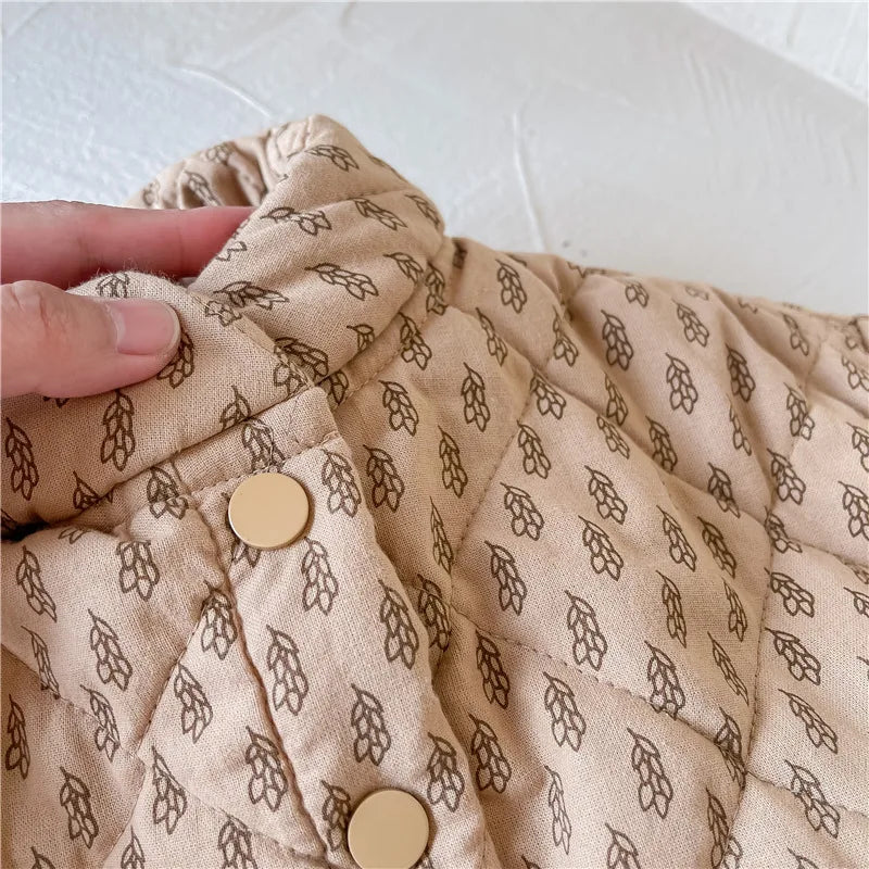 Cotton Padded Jacket – Warm Quilted Baby & Toddler Coat SnugBubs Australia
