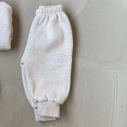 Winter Baby Striped Harem Pants