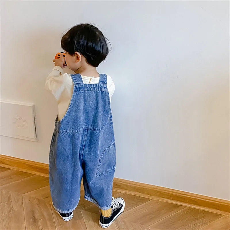 Timeless Kids Denim Jumpsuit SnugBubs Australia