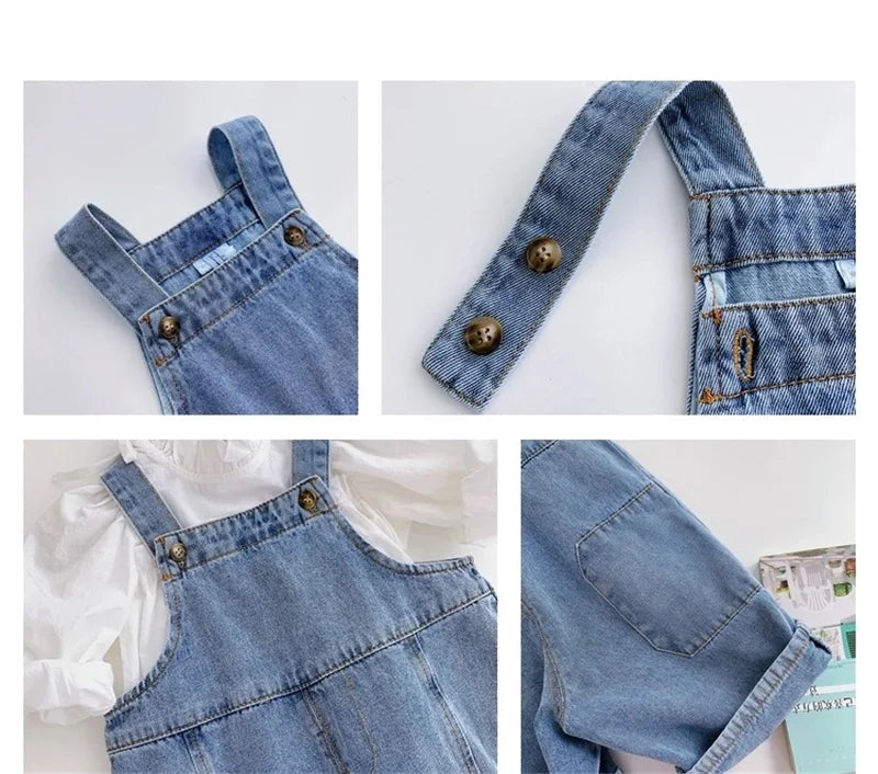 Timeless Kids Denim Jumpsuit SnugBubs Australia