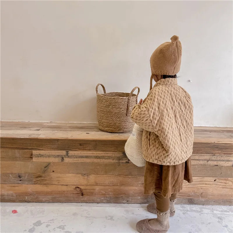 Cotton Padded Jacket – Warm Quilted Baby & Toddler Coat SnugBubs Australia