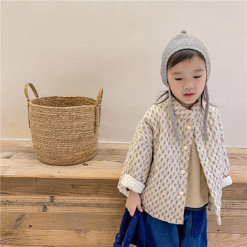 Cotton Padded Jacket – Warm Quilted Baby & Toddler Coat SnugBubs Australia