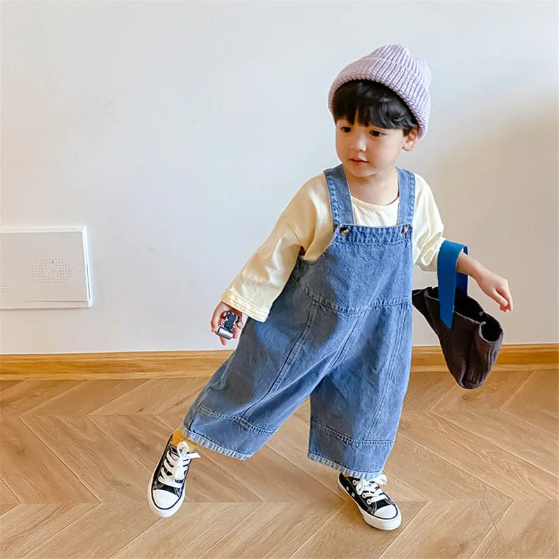 Timeless Kids Denim Jumpsuit SnugBubs Australia