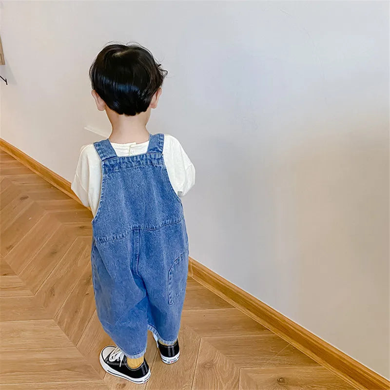 Timeless Kids Denim Jumpsuit SnugBubs Australia