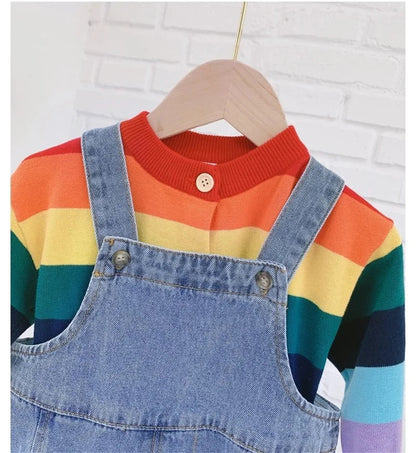 Timeless Kids Denim Jumpsuit SnugBubs Australia