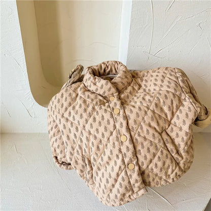 Cotton Padded Jacket – Warm Quilted Baby & Toddler Coat SnugBubs Australia