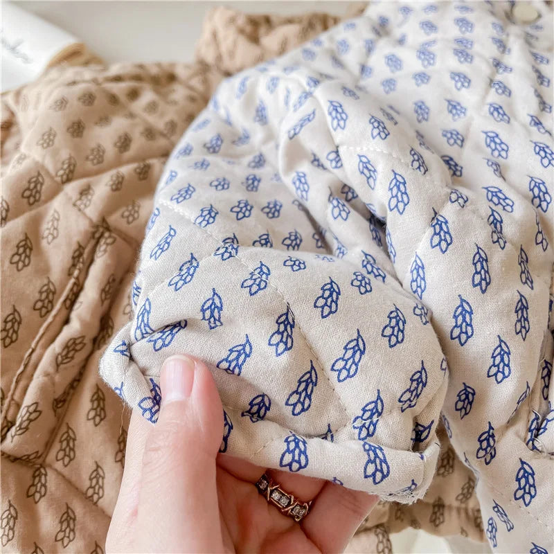 Cotton Padded Jacket – Warm Quilted Baby & Toddler Coat SnugBubs Australia