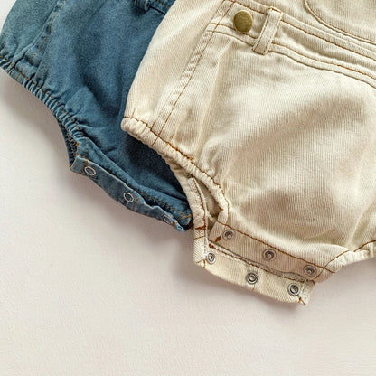 Denim Sling Romper SnugBubs Australia