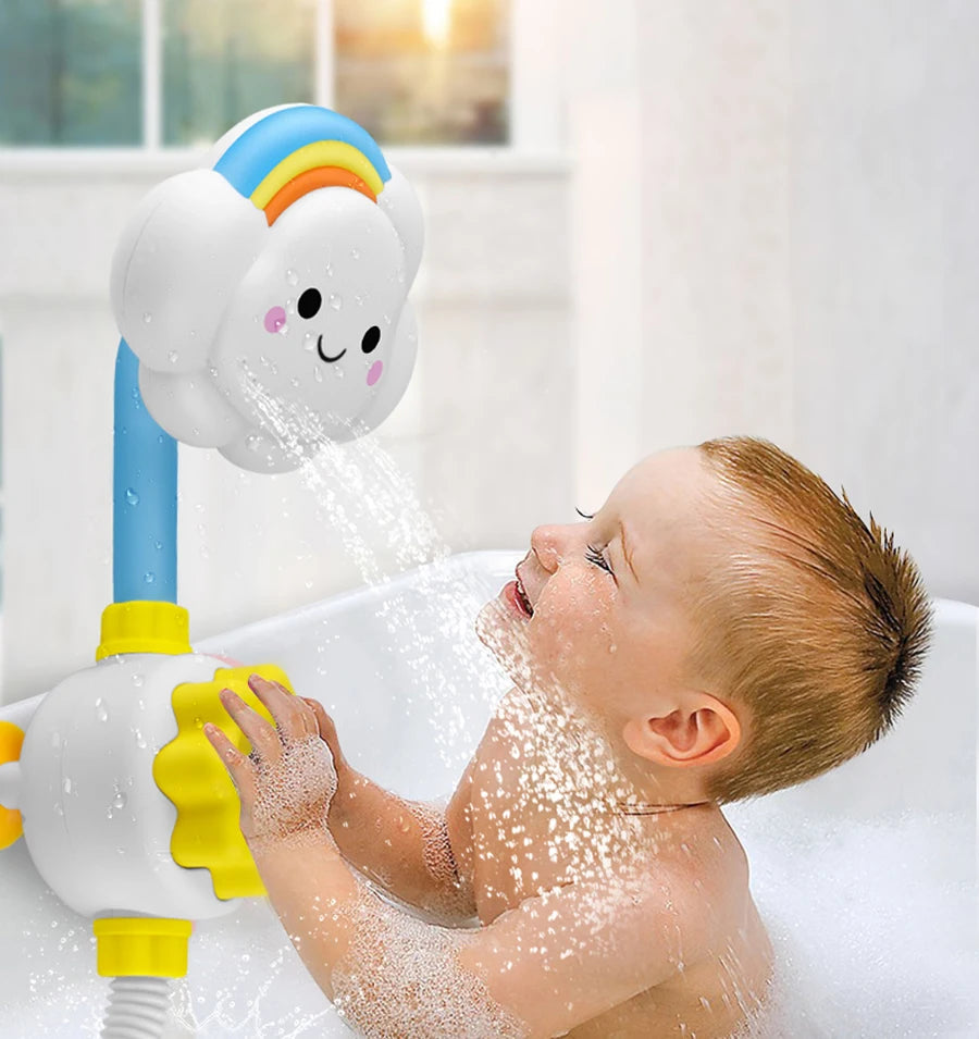 Cloud Bath Toy for Babies – Water Sprinkler Faucet Shower Toy for Toddlers SnugBubs Australia