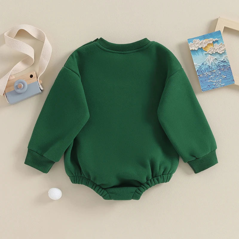 Fleece Solid Color Bubble Bodysuit Sweatshirt SnugBubs Australia
