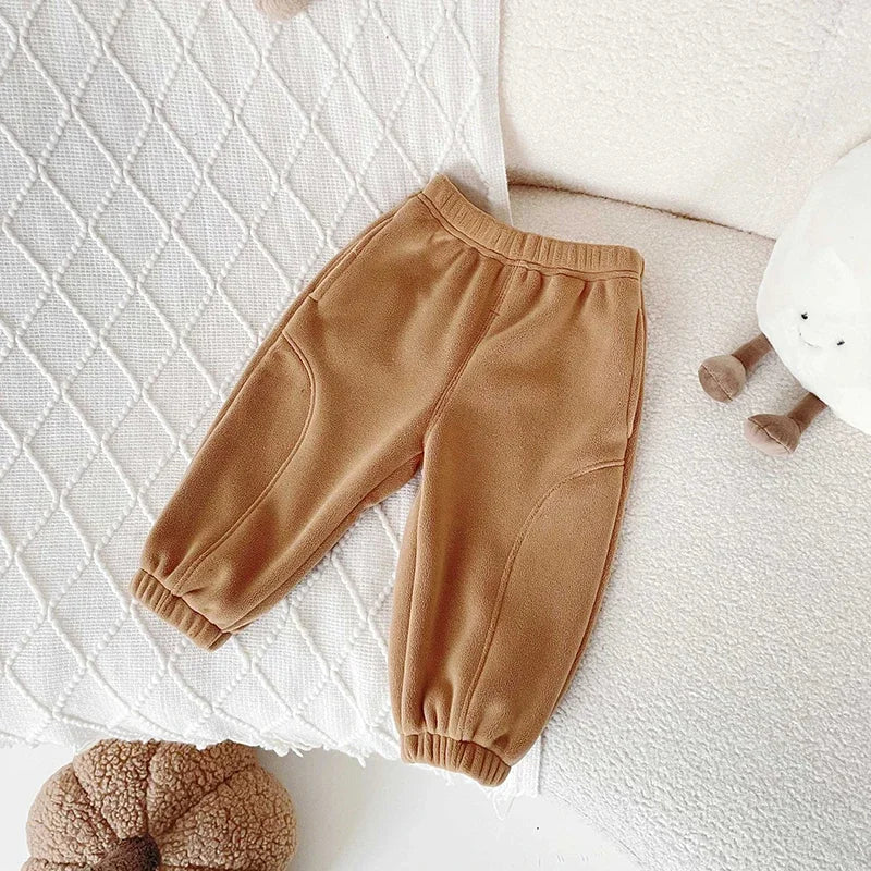 Winter Boys' Fleece-Lined Sweatpants