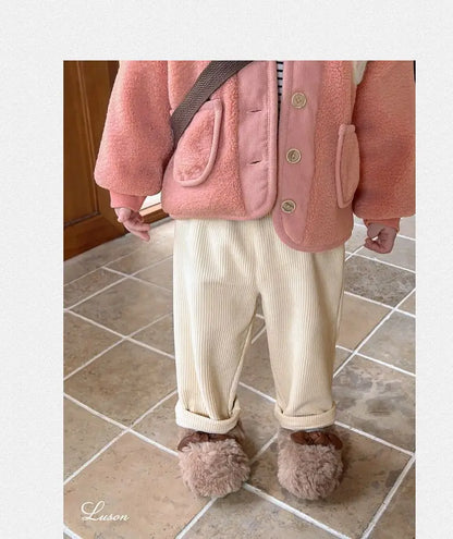 Winter Corduroy Pants for Kids