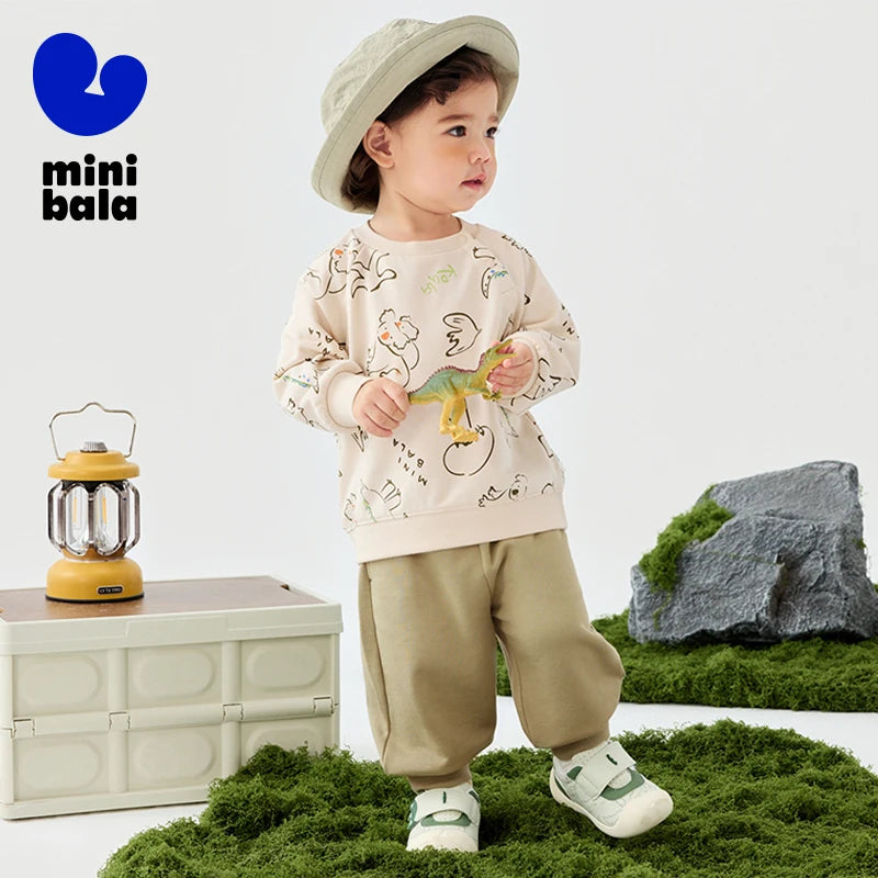 Mini Bala Kids Long Sleeve Two-Piece Set SnugBubs Australia