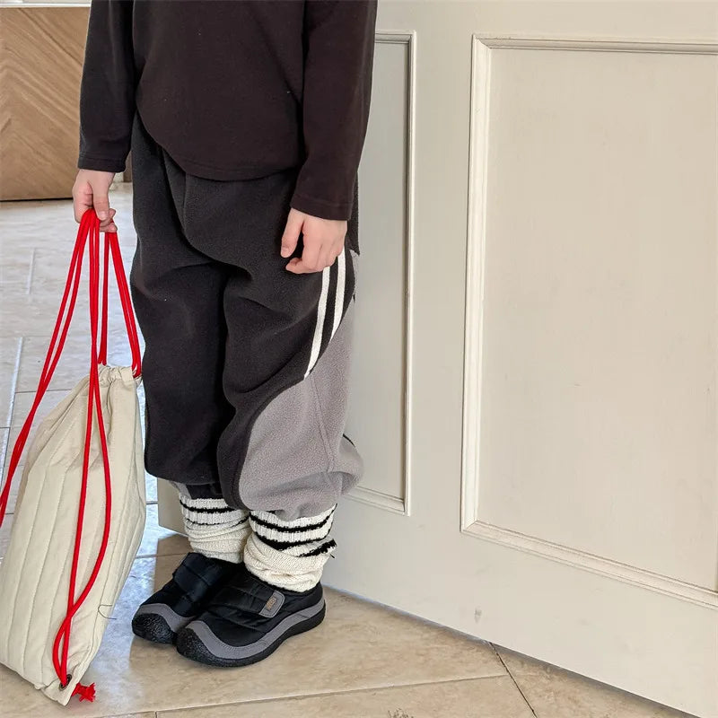 Cozy Striped Baby Boys Pants SnugBubs Australia