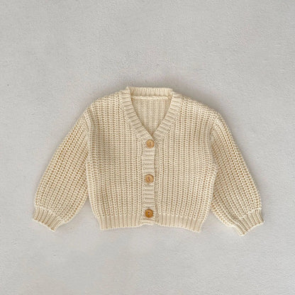 Baby Girl Autumn Knit Cardigan SnugBubs Australia