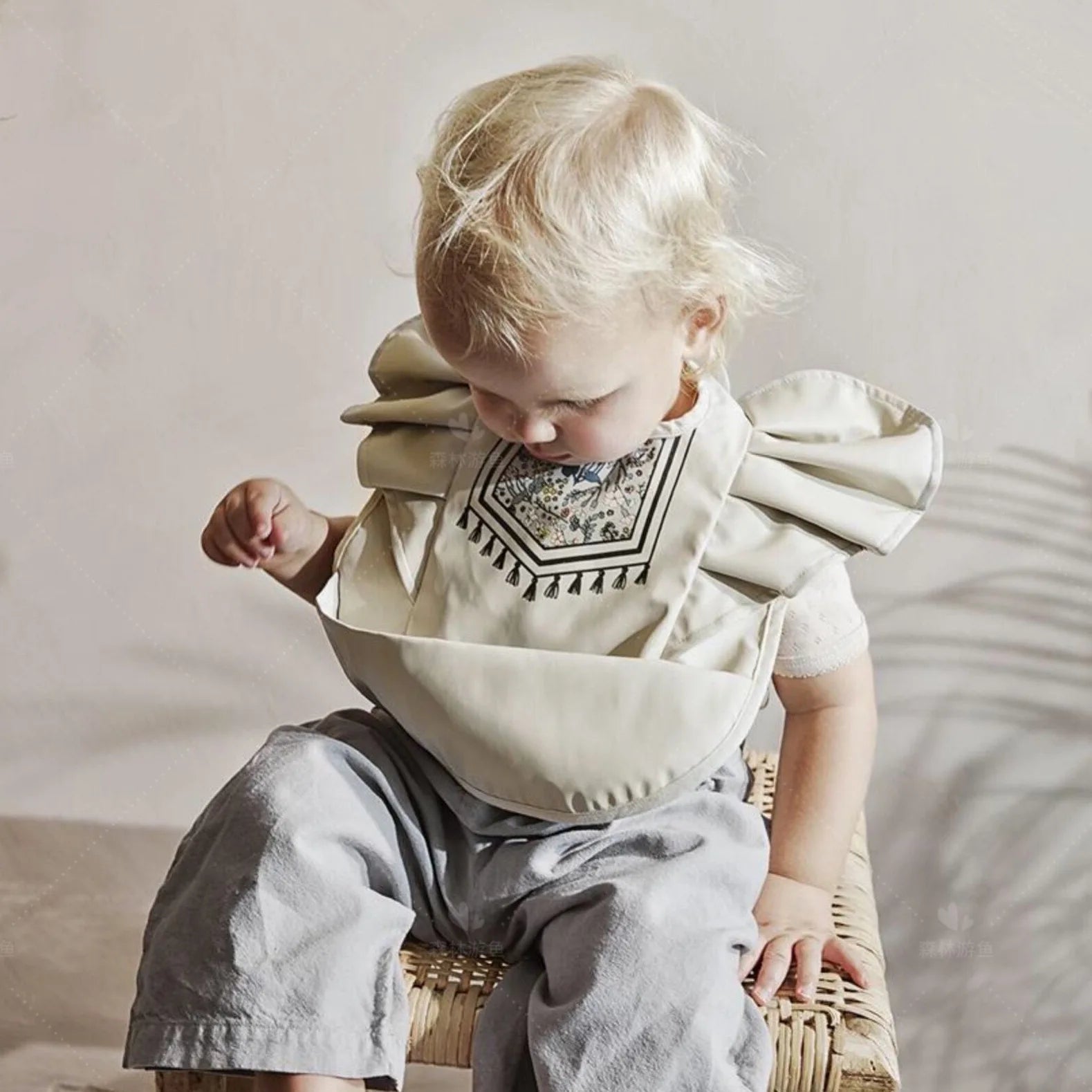 Nordic Style Baby Bib Waterproof SnugBubs Australia