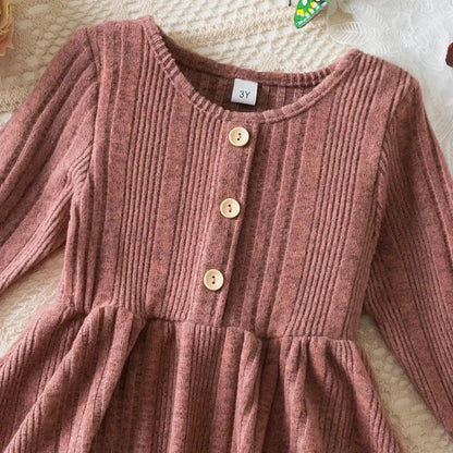 Princess Knitted Sweater Dress SnugBubs Australia