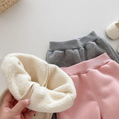 Girls Winter Fleece Sweatpants SnugBubs Australia