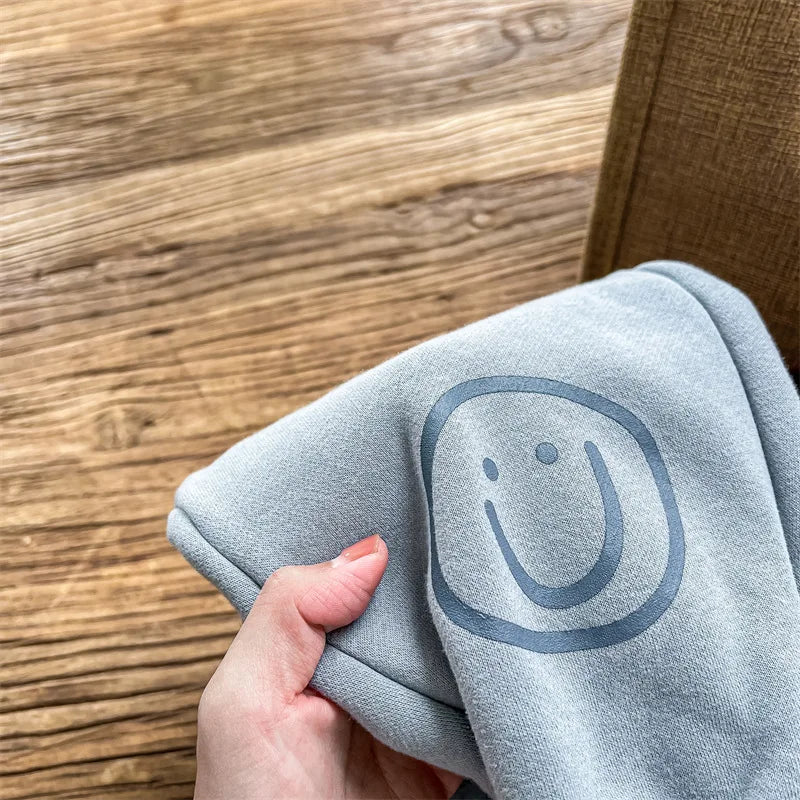 Cute Cartoon Print Thickened Cotton Casual Trousers SnugBubs Australia