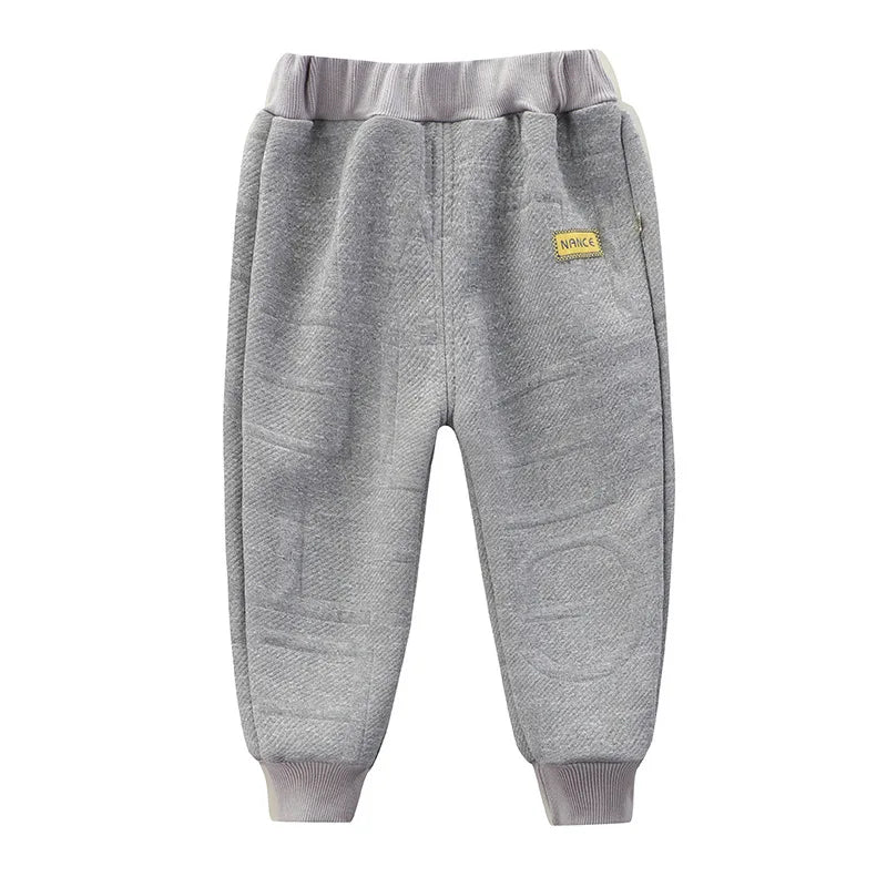 Children Sweatpants for Boys Girls Autumn Winter Thick Casual Pants Girl Student Loose Sports Pants Kawaii Letter Kids Trousers SnugBubs Australia
