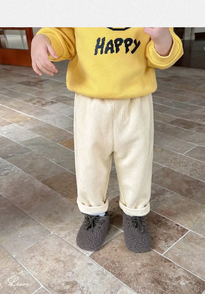Winter Corduroy Pants for Kids