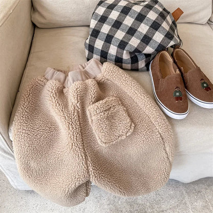 Winter Kids Warm Fleece Pants SnugBubs Australia