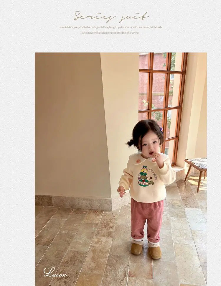 Winter Corduroy Pants for Kids