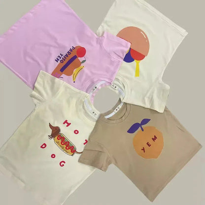 SnugBubs™ Kids Letter Print Tee SnugBubs Australia