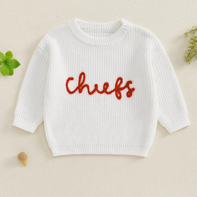 Crew Neck Baby Girl Pullover SnugBubs Australia