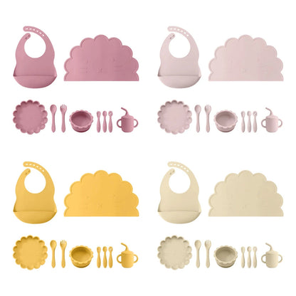 Colorful Silicone Baby Feeding Set SnugBubs Australia