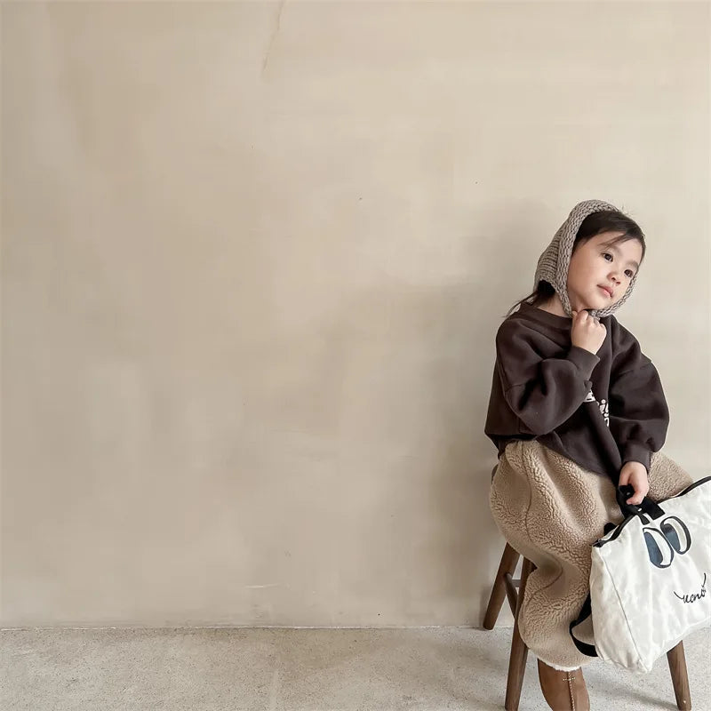 Winter Kids Warm Fleece Pants SnugBubs Australia