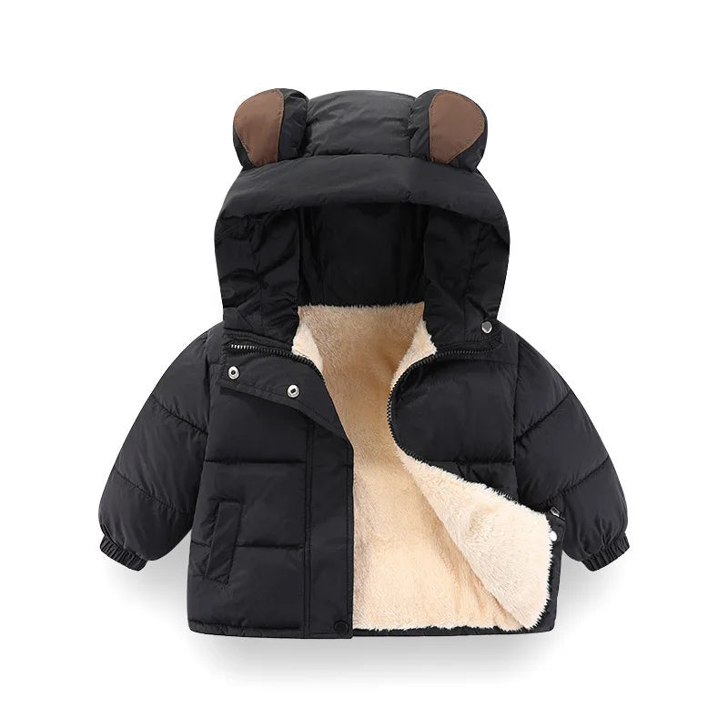 Kids Winter Plush Jacket SnugBubs Australia