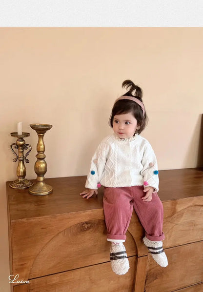 Winter Corduroy Pants for Kids