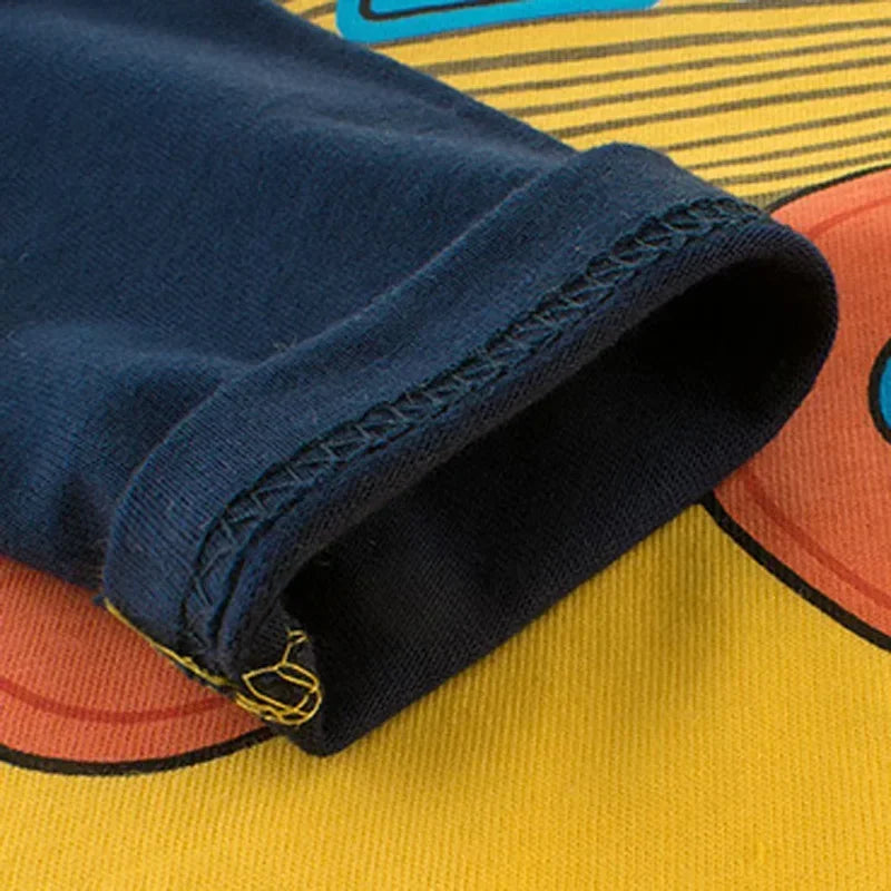 Boys Long Sleeve Construction Vehicles Graphic Tee SnugBubs Australia