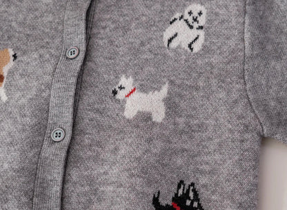 Baby Girls Cartoon Design Sweater SnugBubs Australia