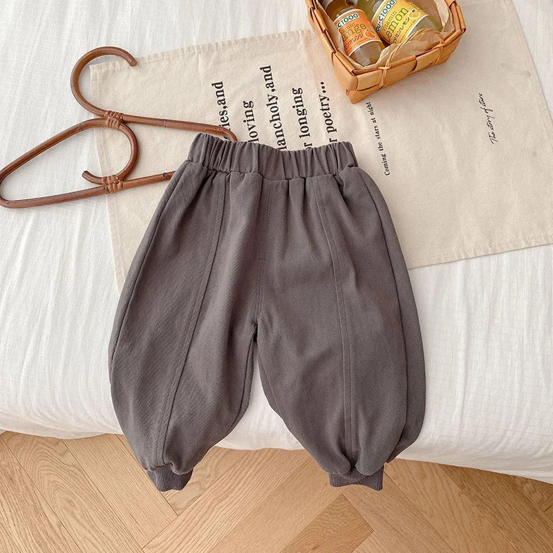 Solid Color Kids’ Lightweight Trousers SnugBubs Australia