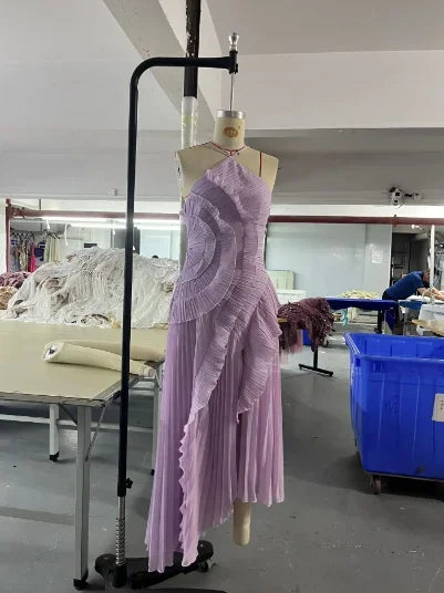 Elegant Women’s Sleeveless Backless Maxi Dress