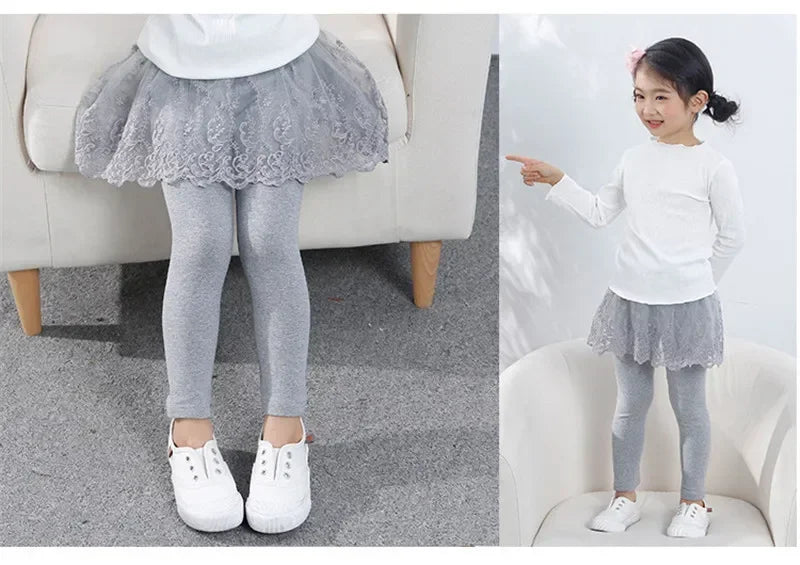 Princess Leggings with Tutu Skirt - SnugBubs Australia