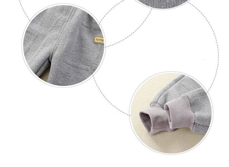 Children Sweatpants for Boys Girls Autumn Winter Thick Casual Pants Girl Student Loose Sports Pants Kawaii Letter Kids Trousers SnugBubs Australia