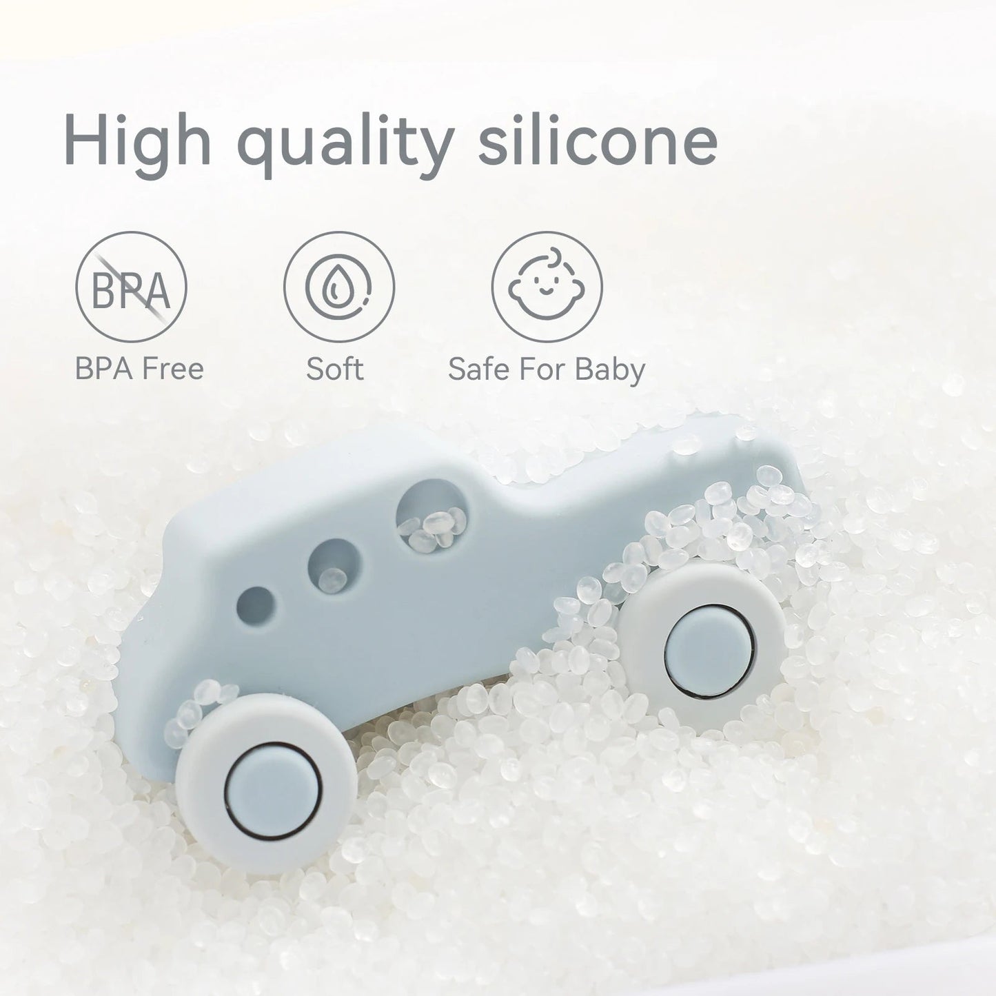 SnugBubs™ Silicone Montessori Car Toy SnugBubs Australia